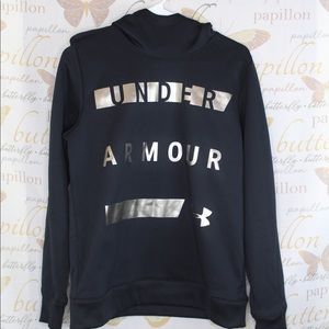 Under Armour cold gear black cowl neck hoodie